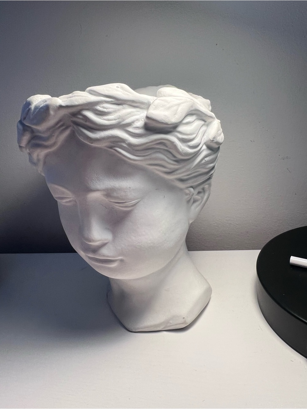 Grecian Goddess Bust Planter / Vase